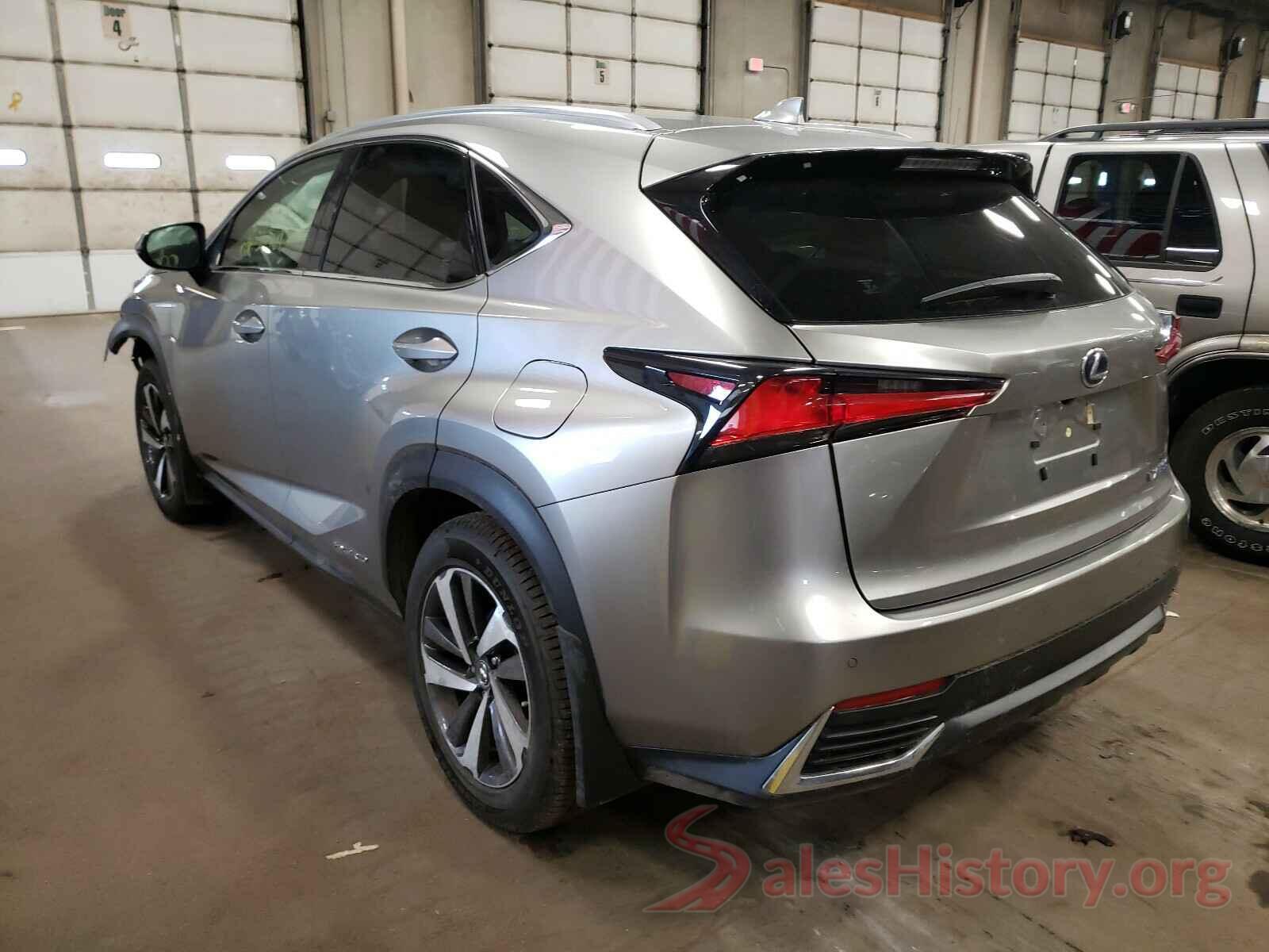 JTJBJRBZ6K2104017 2019 LEXUS NX