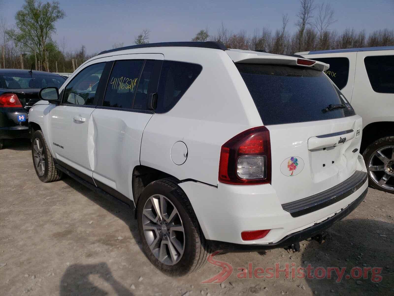 1C4NJCBA0HD166968 2017 JEEP COMPASS