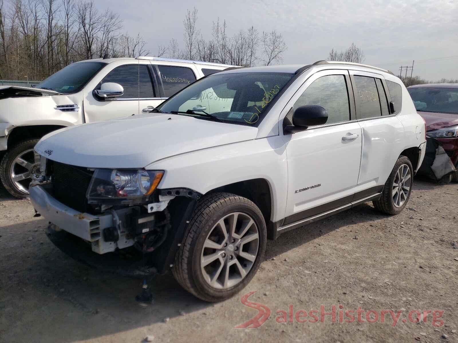 1C4NJCBA0HD166968 2017 JEEP COMPASS