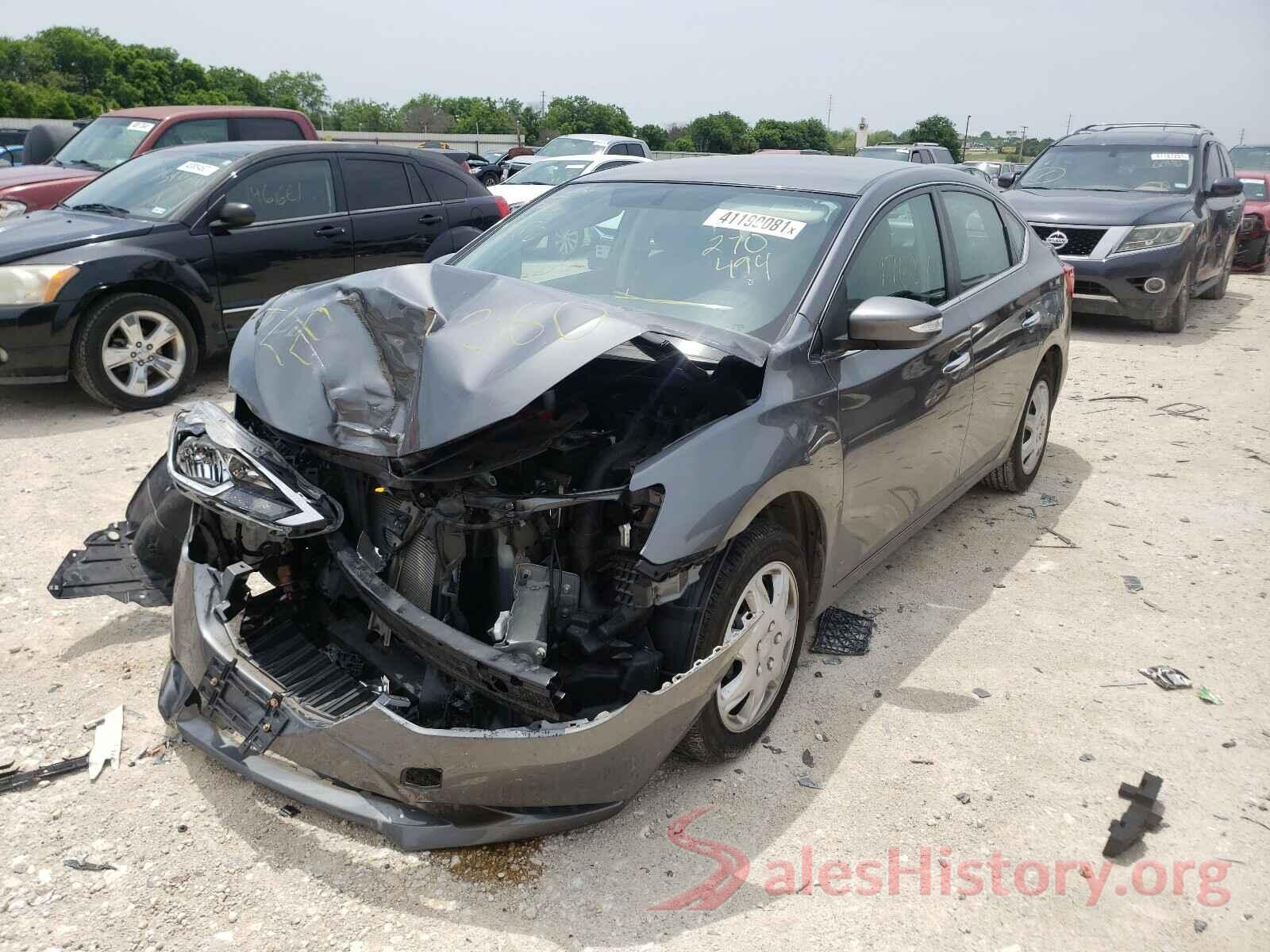 3N1AB7AP8KY270494 2019 NISSAN SENTRA