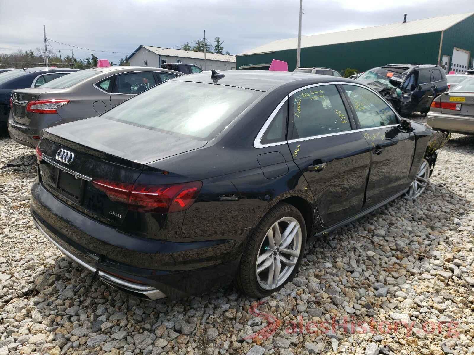 WAUDNAF44LN005970 2020 AUDI A4