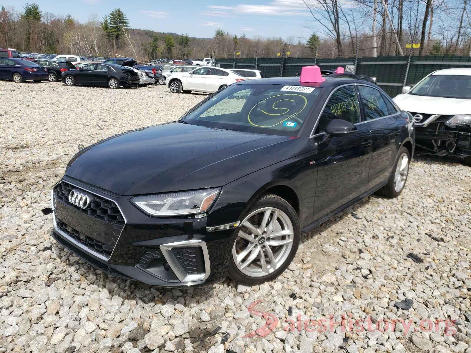 WAUDNAF44LN005970 2020 AUDI A4