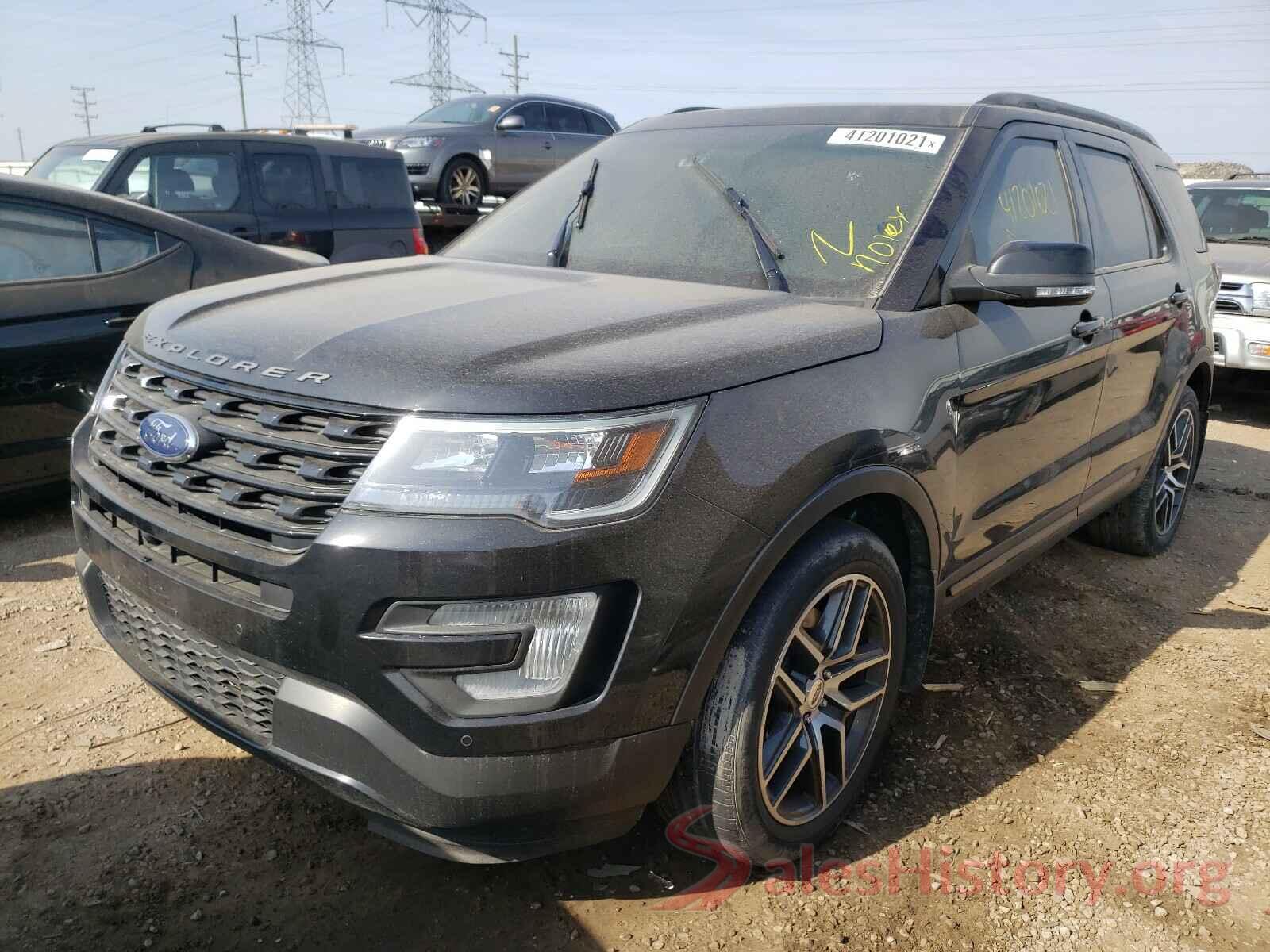 1FM5K8GT2HGA90362 2017 FORD EXPLORER