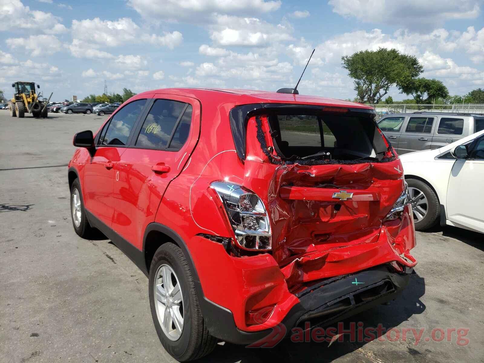 KL7CJKSB4LB336017 2020 CHEVROLET TRAX