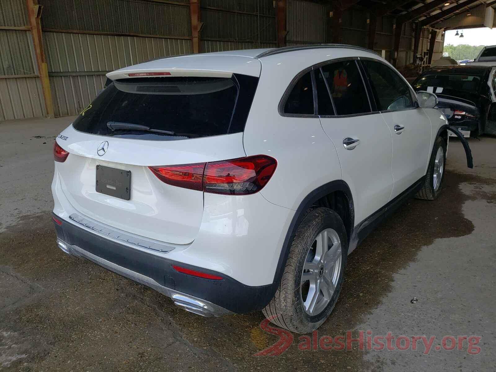 W1N4N4GB6MJ117222 2021 MERCEDES-BENZ GLA-CLASS