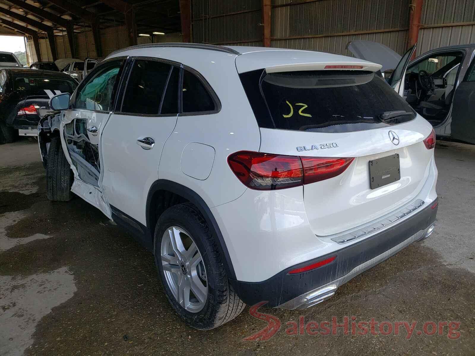 W1N4N4GB6MJ117222 2021 MERCEDES-BENZ GLA-CLASS