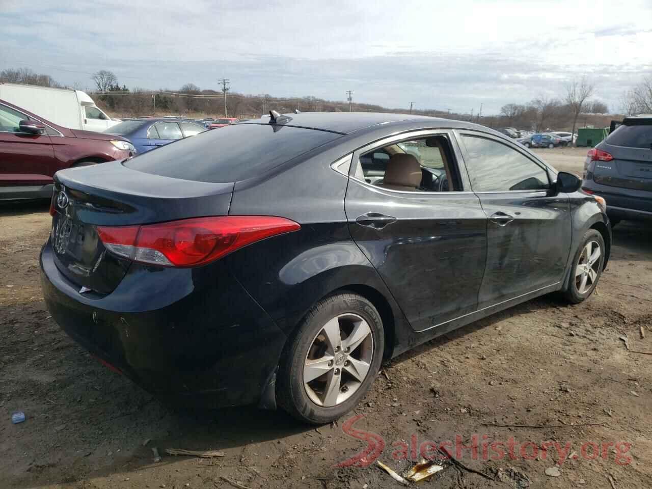 KMHDH4AEXDU797511 2013 HYUNDAI ELANTRA