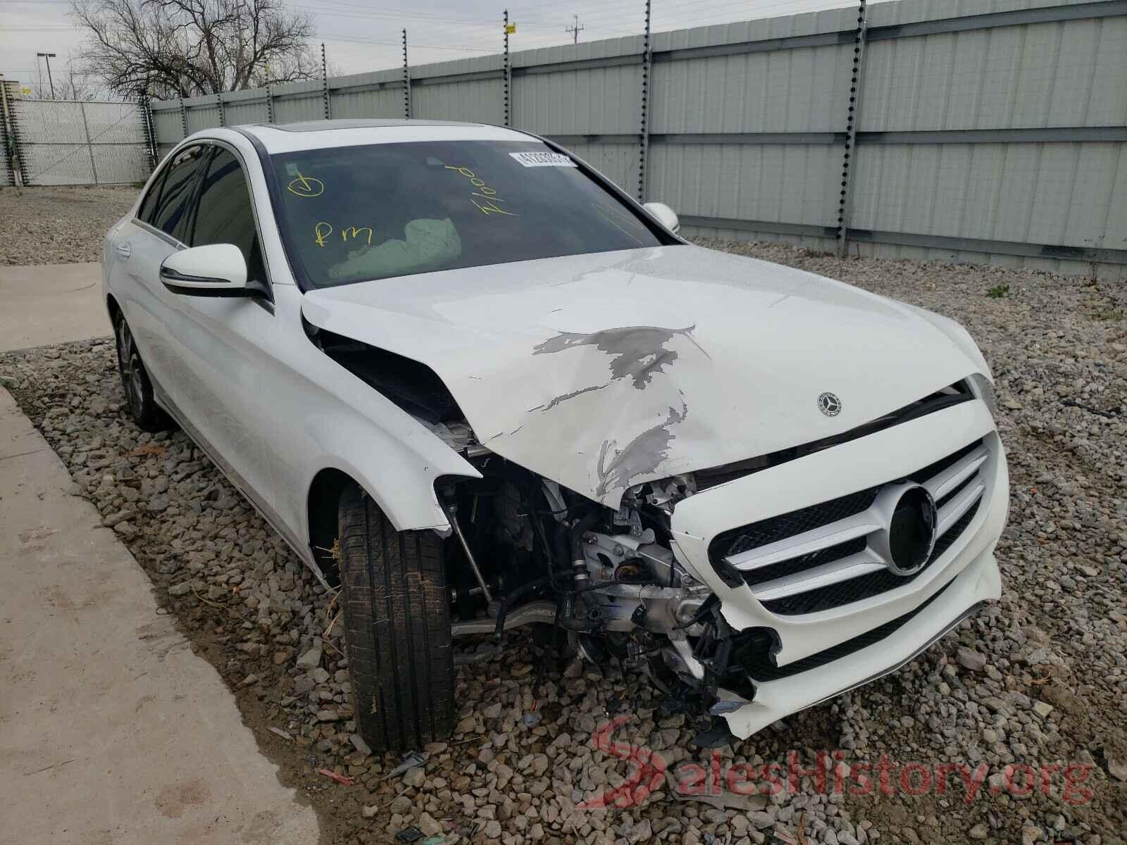 55SWF4KB9JU254080 2018 MERCEDES-BENZ C CLASS