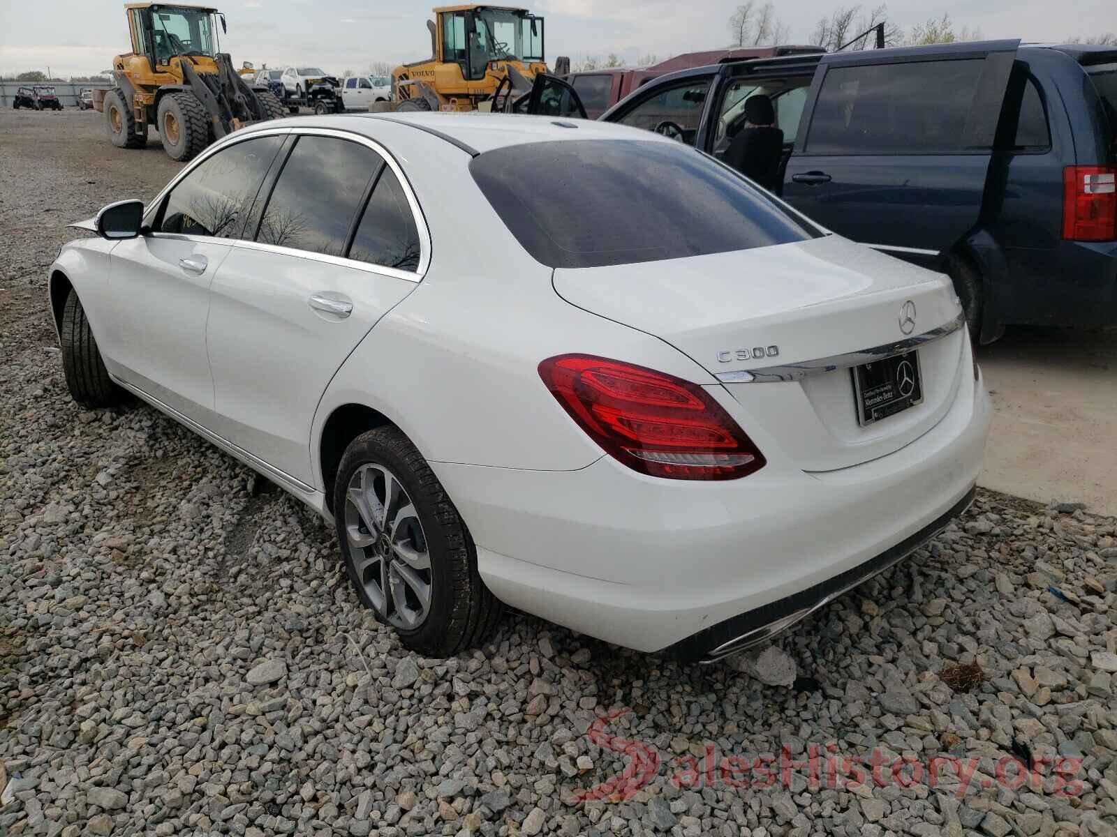 55SWF4KB9JU254080 2018 MERCEDES-BENZ C CLASS