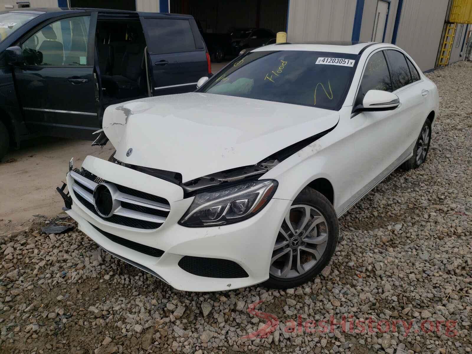 55SWF4KB9JU254080 2018 MERCEDES-BENZ C CLASS