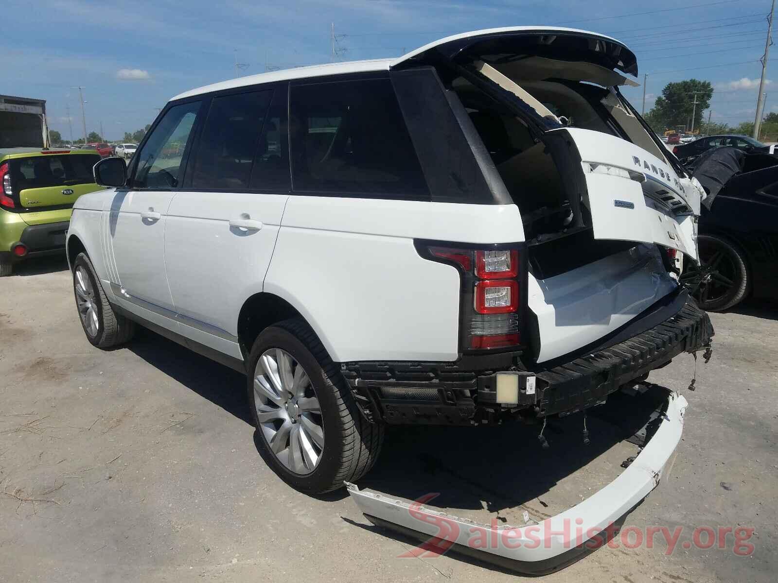 SALGS2EF3GA297926 2016 LAND ROVER RANGEROVER