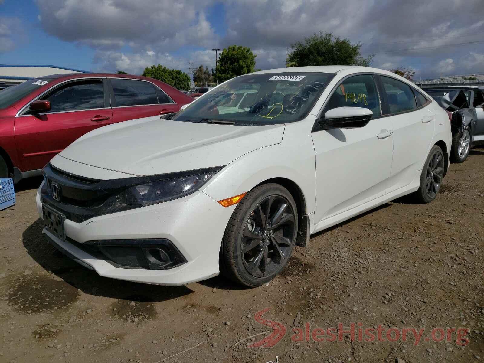 19XFC2F80LE202763 2020 HONDA CIVIC