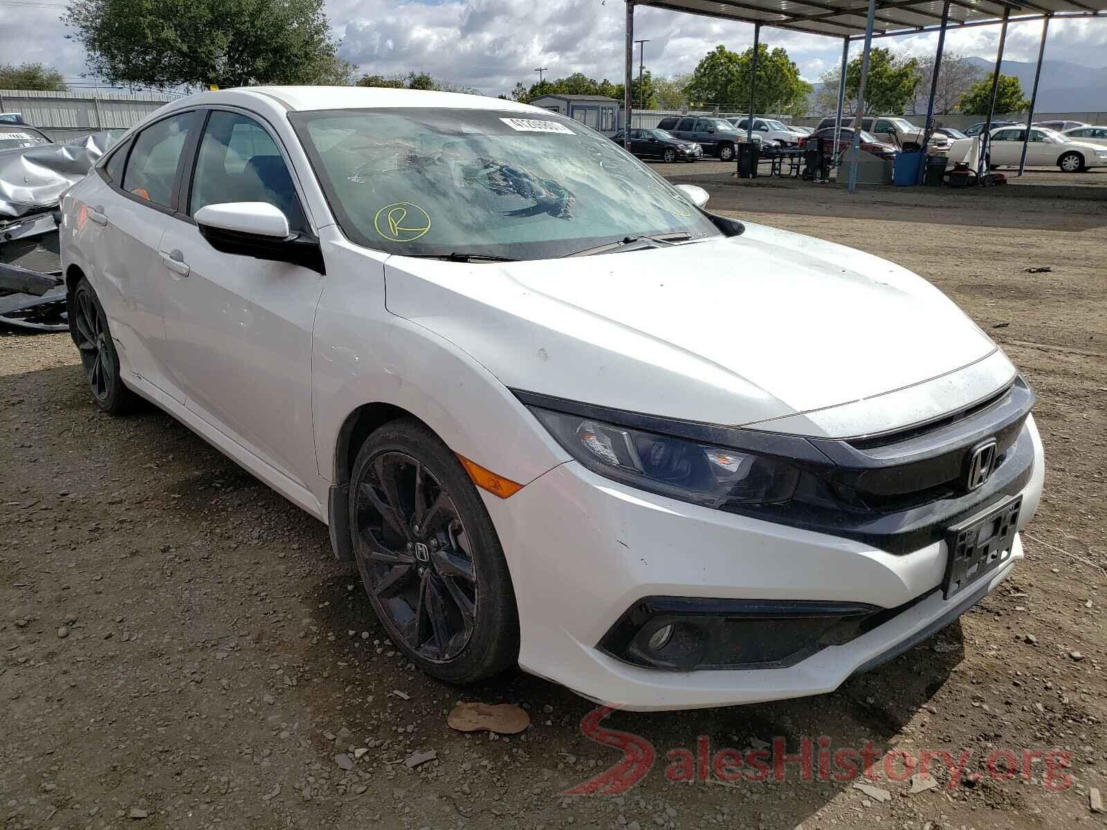 19XFC2F80LE202763 2020 HONDA CIVIC