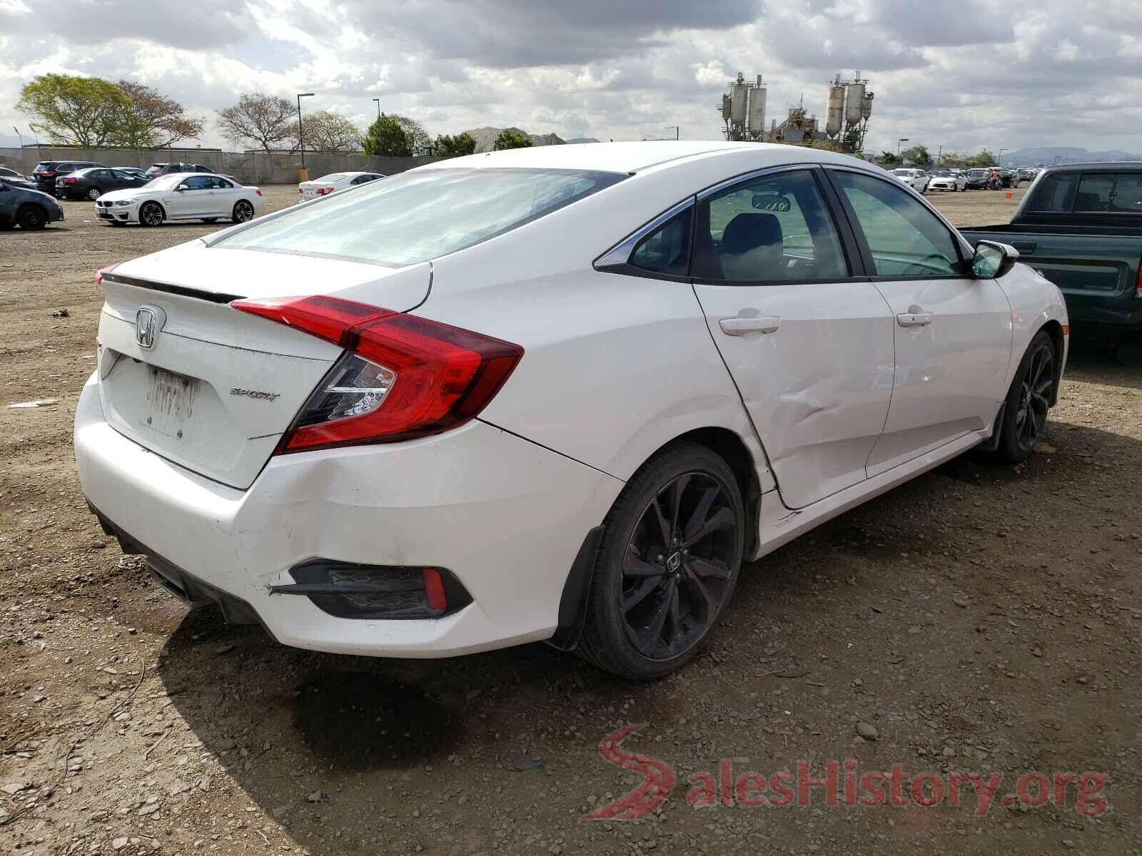 19XFC2F80LE202763 2020 HONDA CIVIC