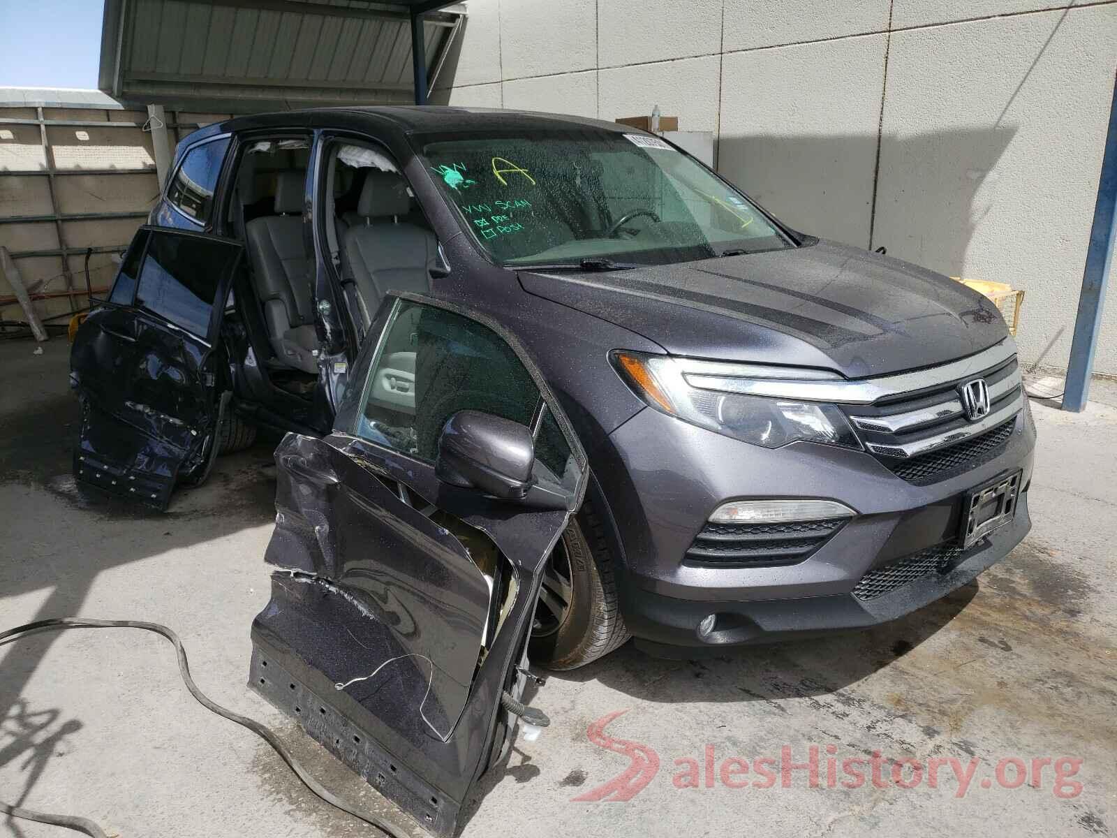 5FNYF5H54GB033187 2016 HONDA PILOT