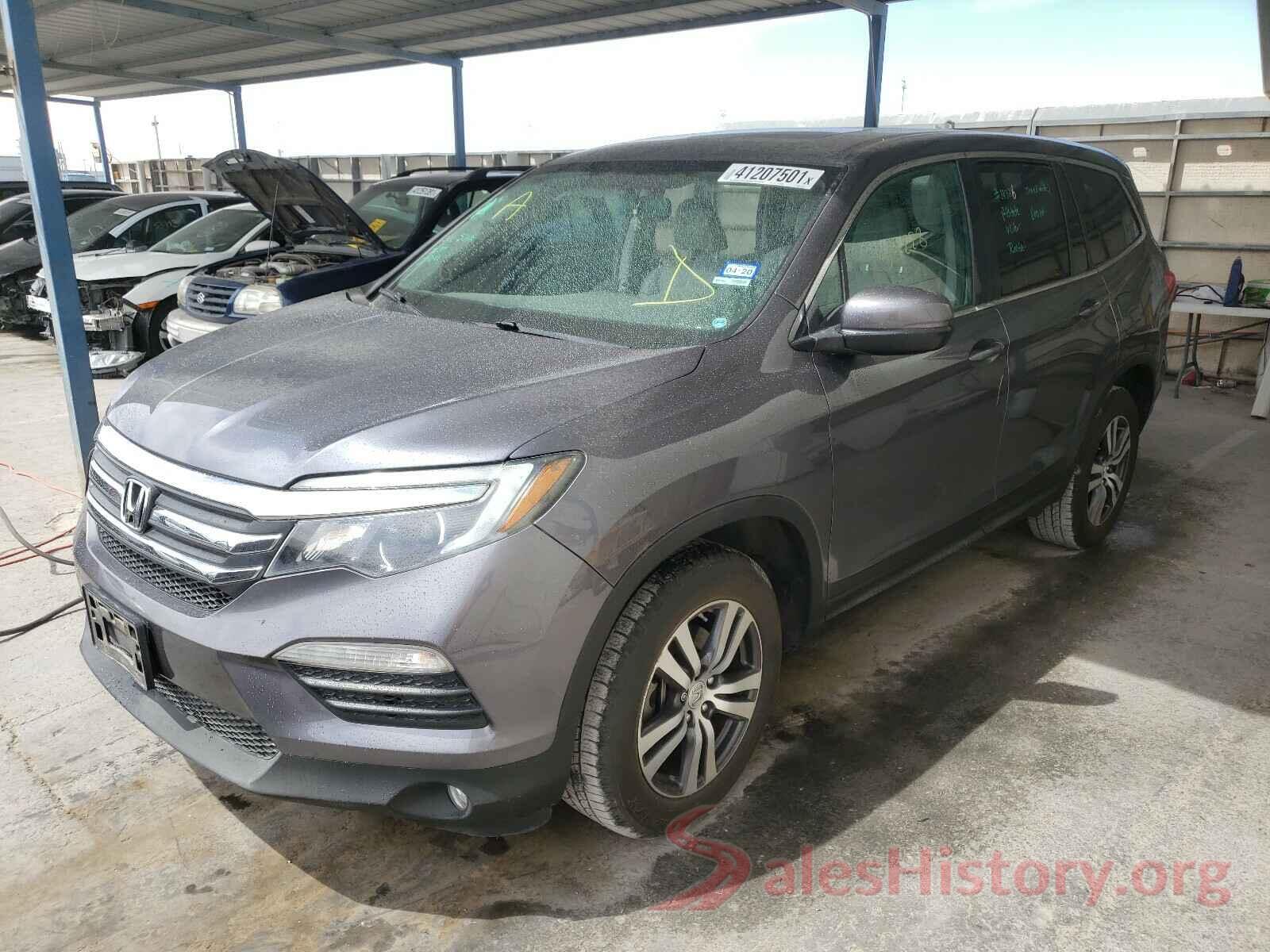 5FNYF5H54GB033187 2016 HONDA PILOT