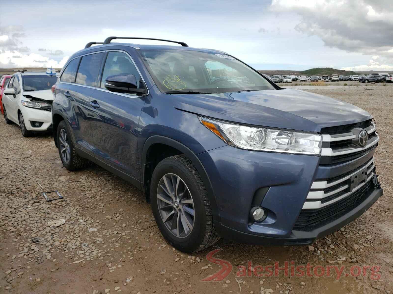 5TDJZRFH5KS708062 2019 TOYOTA HIGHLANDER