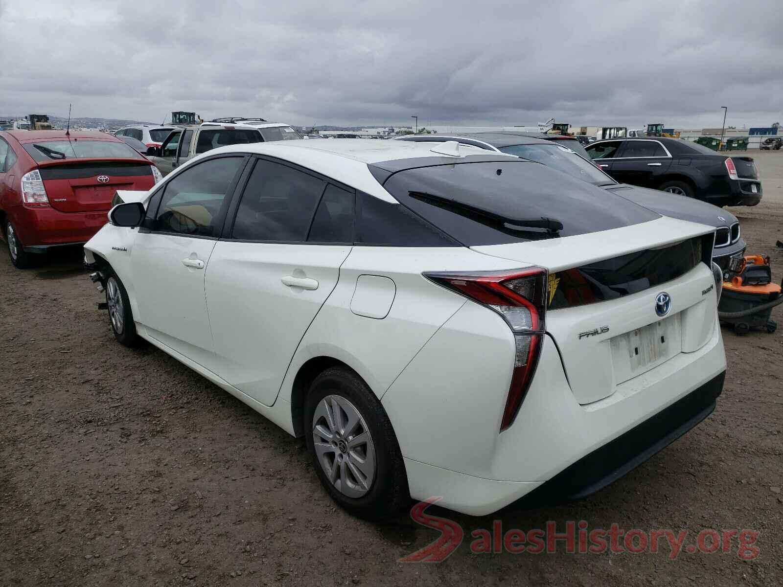 JTDKBRFU8G3013380 2016 TOYOTA PRIUS