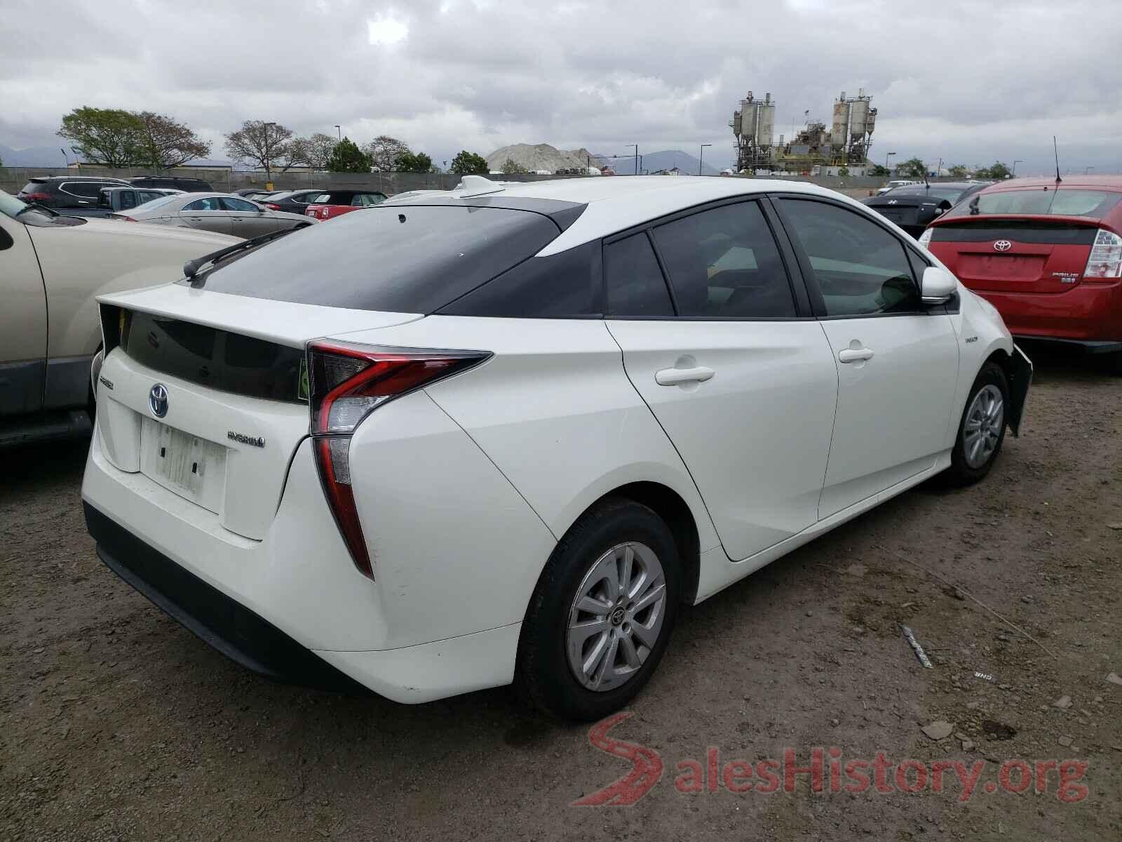 JTDKBRFU8G3013380 2016 TOYOTA PRIUS