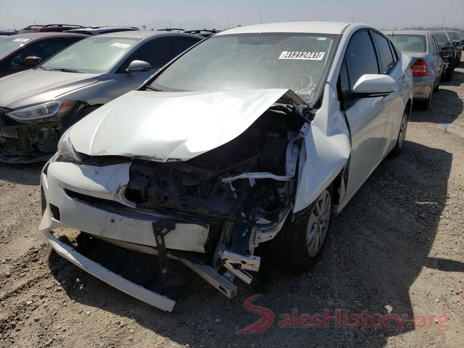 JTDKBRFU8G3013380 2016 TOYOTA PRIUS