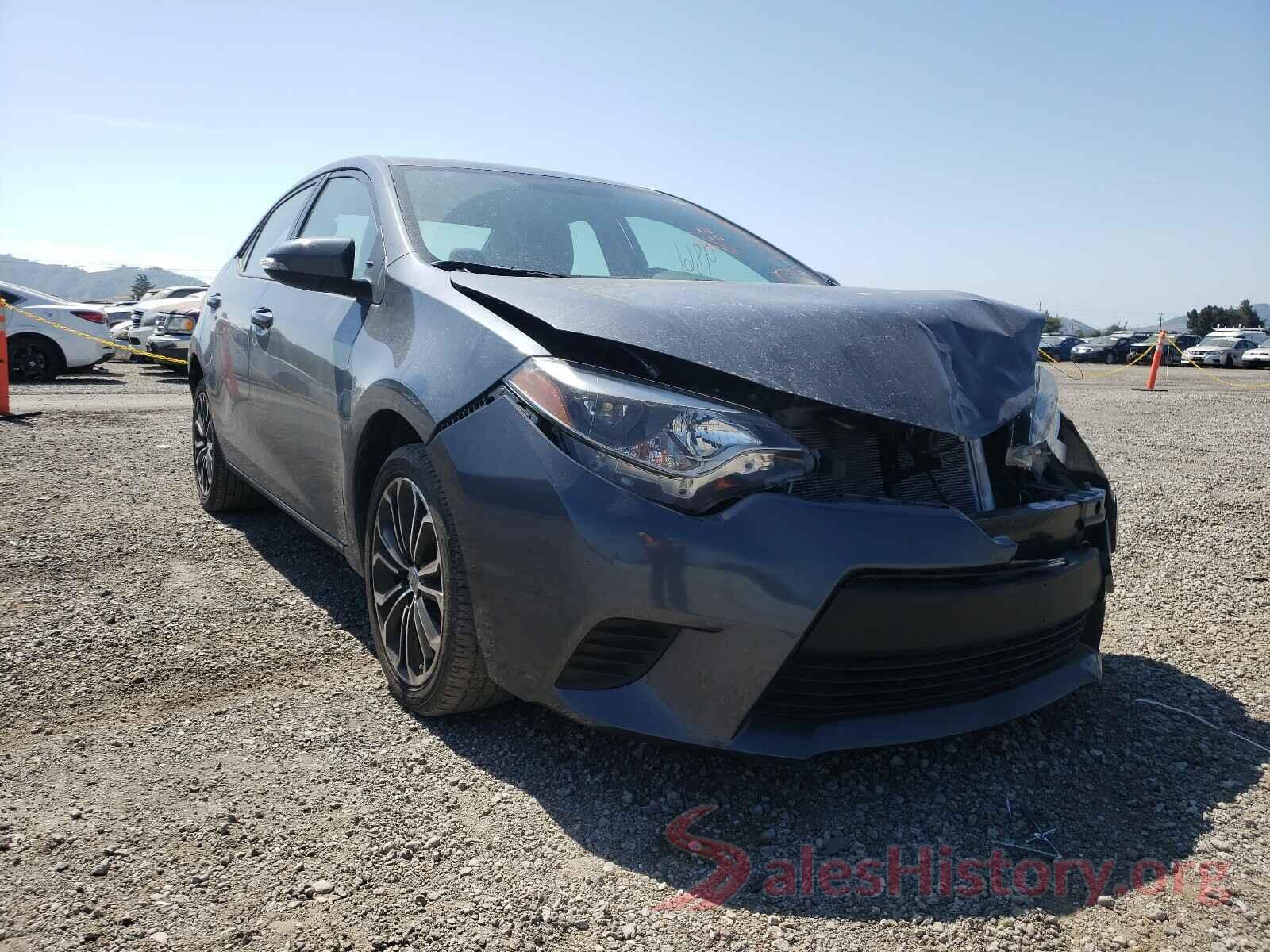 5YFBURHE7GP496481 2016 TOYOTA COROLLA