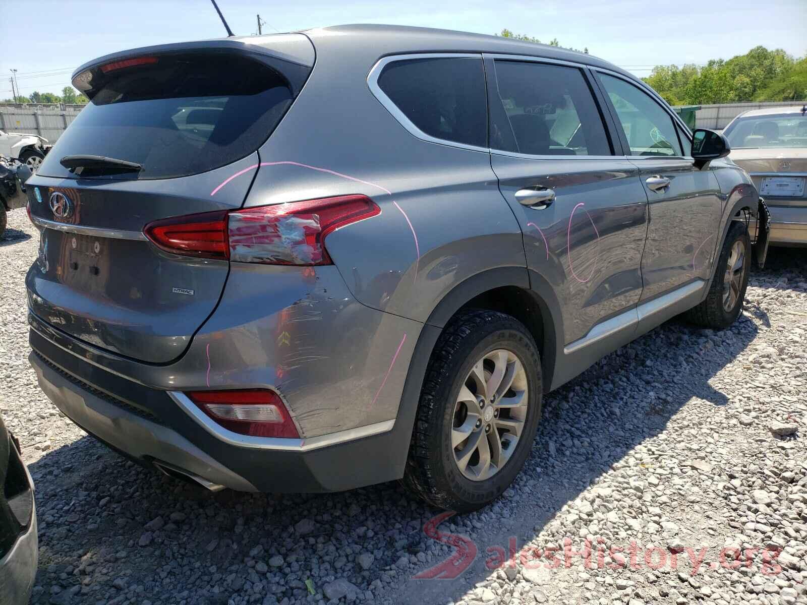 5NMS2CAD7KH018164 2019 HYUNDAI SANTA FE