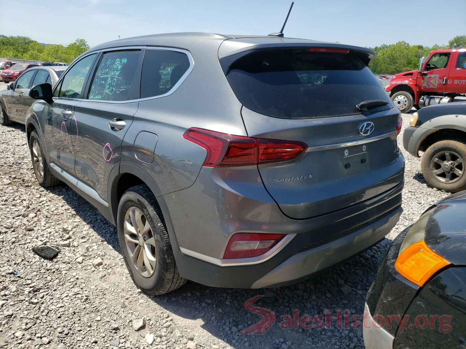 5NMS2CAD7KH018164 2019 HYUNDAI SANTA FE