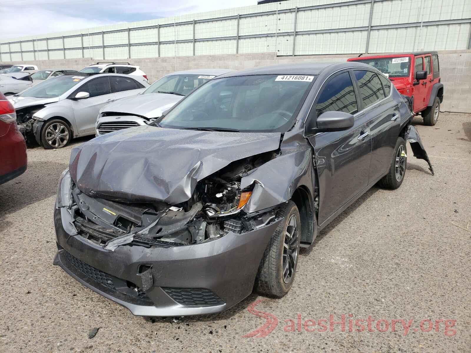 3N1AB7AP0KY250904 2019 NISSAN SENTRA