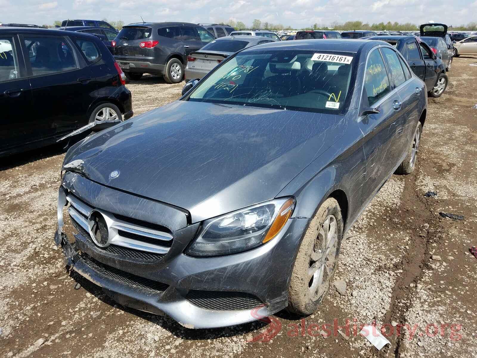 55SWF4KB2HU197781 2017 MERCEDES-BENZ C CLASS