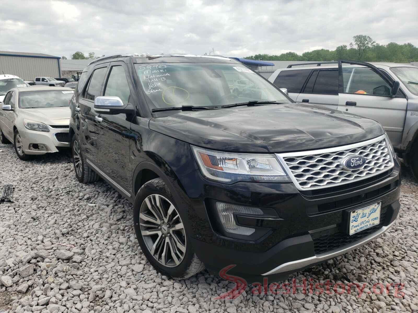 1FM5K8HT8HGD19836 2017 FORD EXPLORER