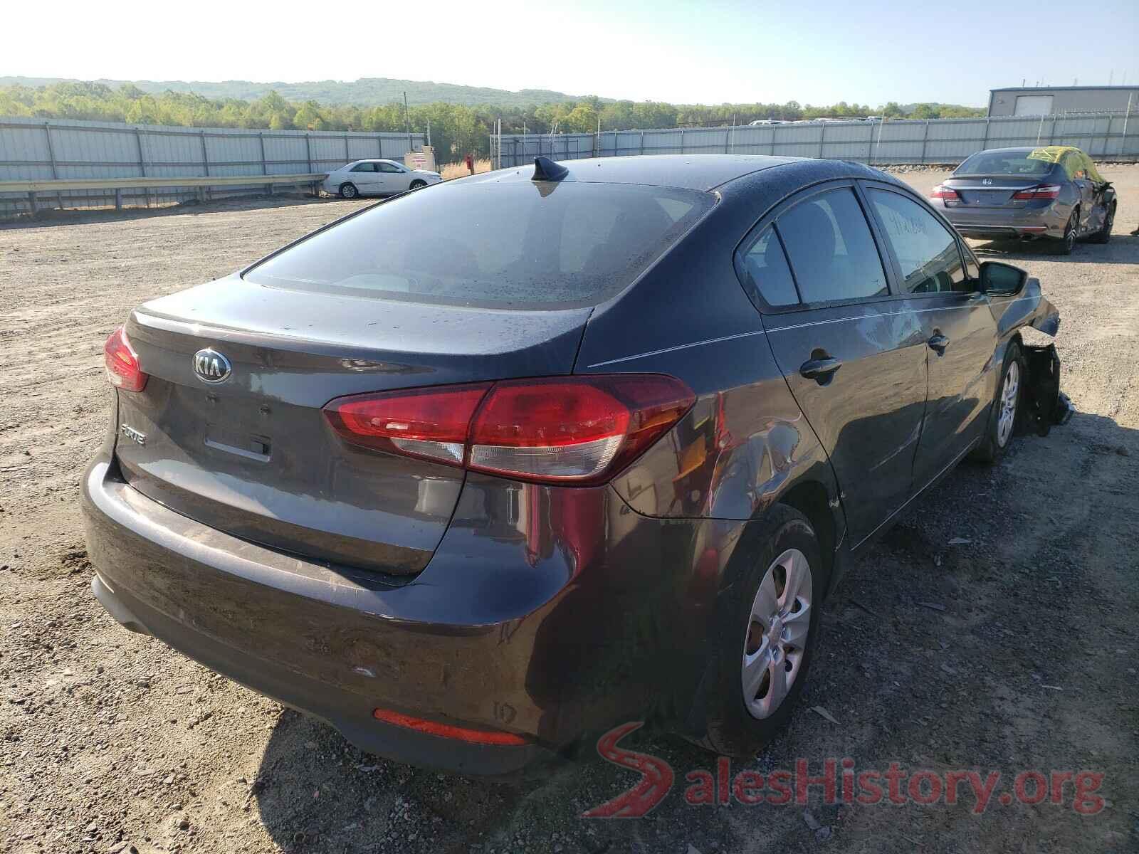 3KPFK4A71HE020297 2017 KIA FORTE