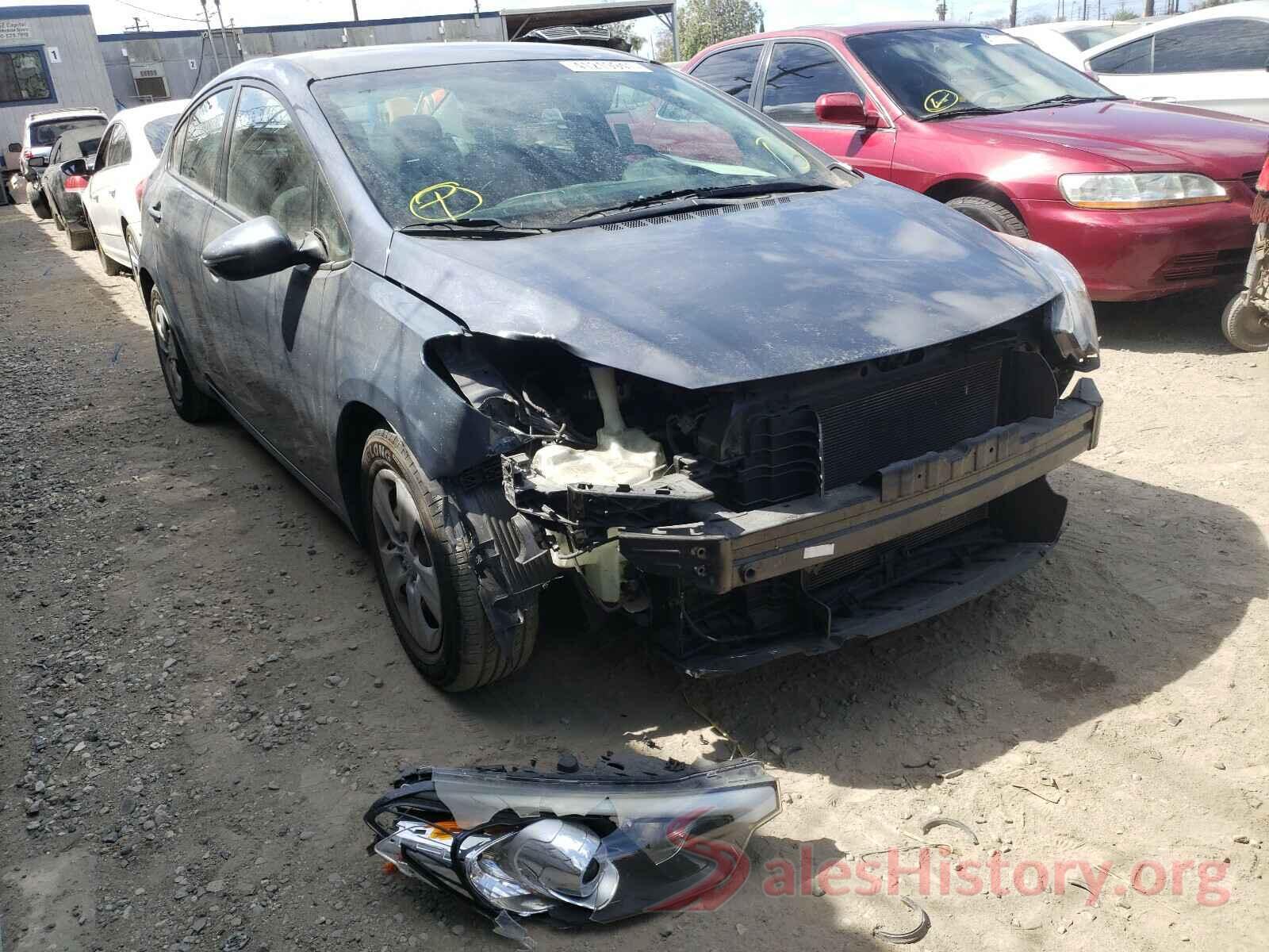 KNAFX4A62G5537480 2016 KIA FORTE