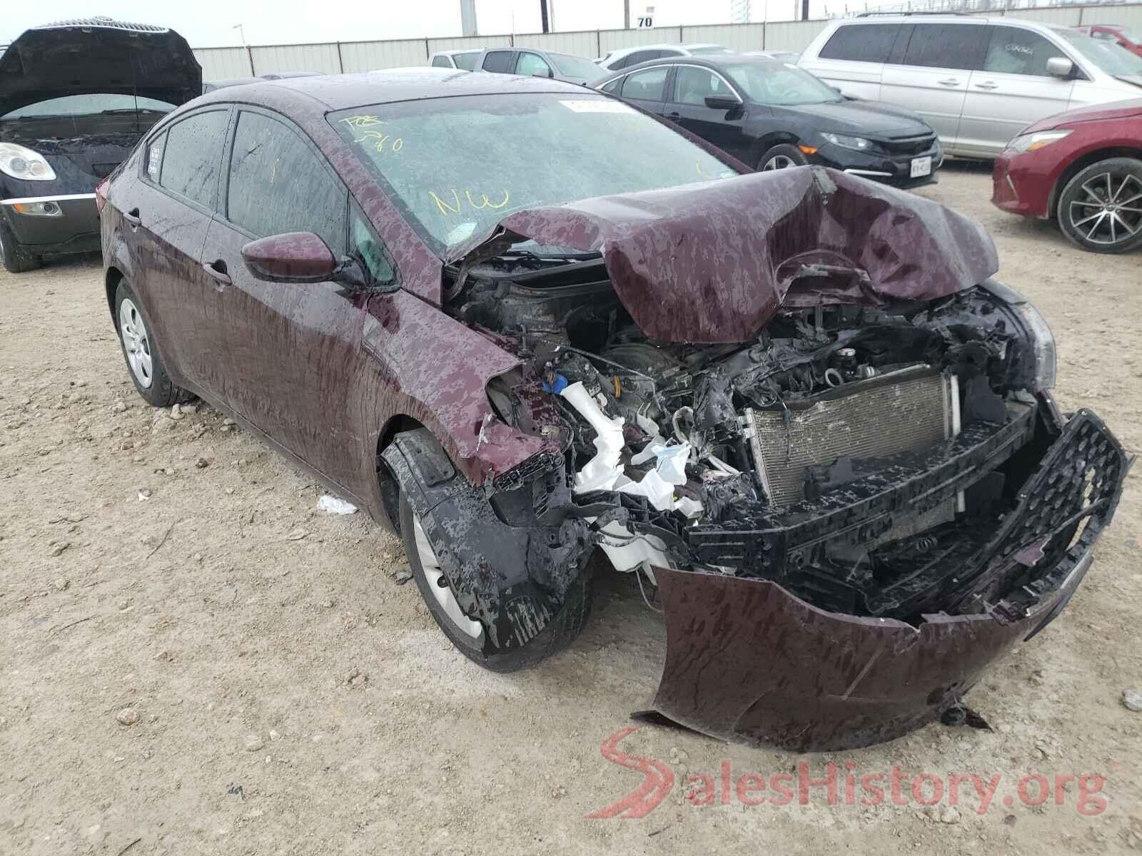 3KPFK4A7XHE069451 2017 KIA FORTE