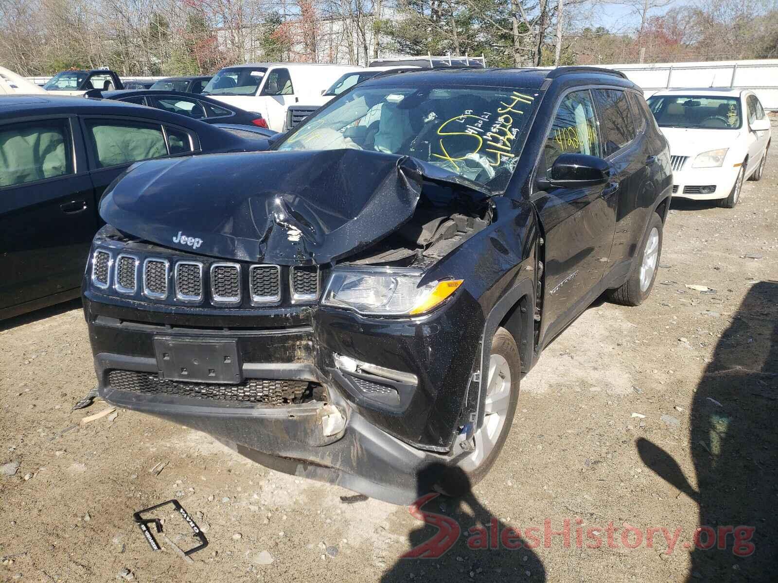 3C4NJDBB2LT157237 2020 JEEP COMPASS