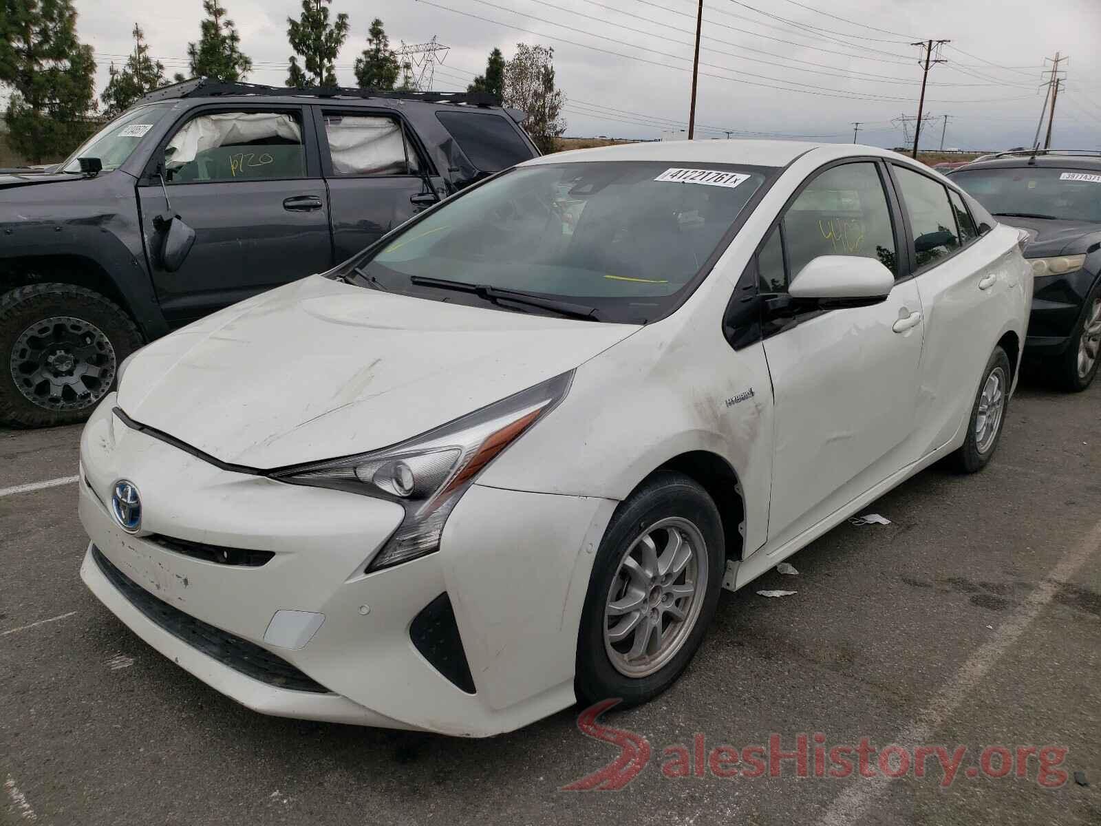 JTDKARFU8H3047128 2017 TOYOTA PRIUS