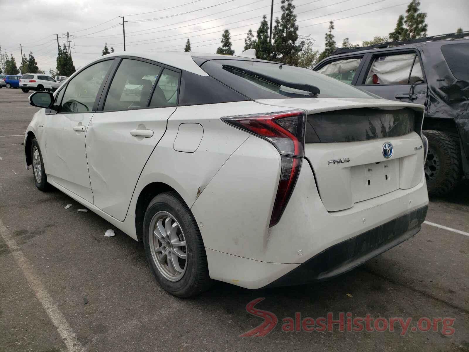 JTDKARFU8H3047128 2017 TOYOTA PRIUS