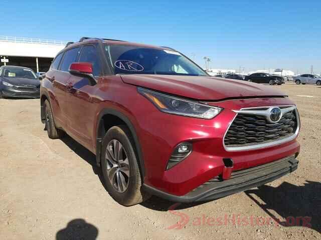 5TDHZRBH8MS528842 2021 TOYOTA HIGHLANDER