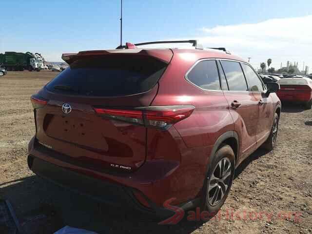 5TDHZRBH8MS528842 2021 TOYOTA HIGHLANDER