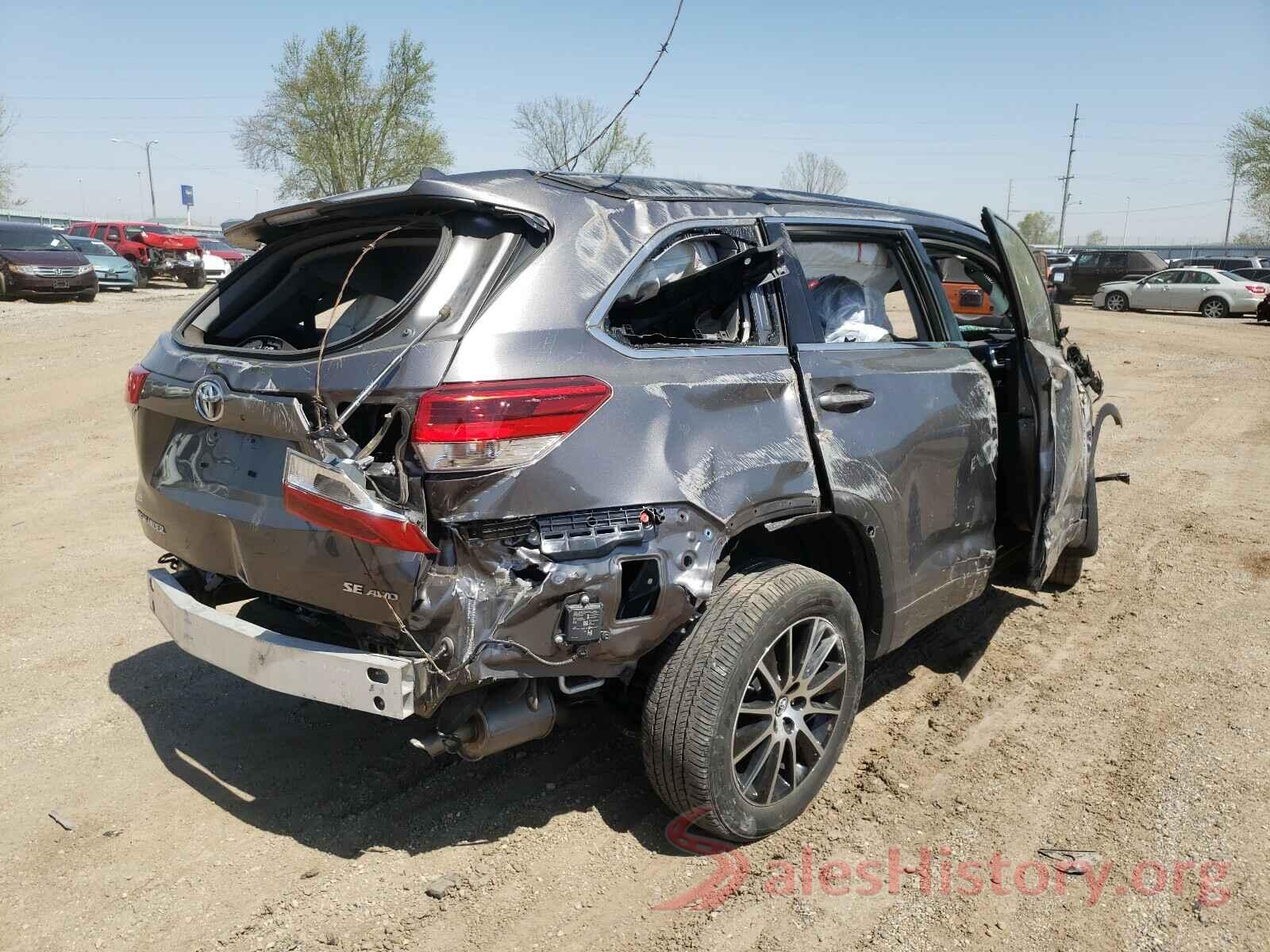 5TDJZRFH8HS483550 2017 TOYOTA HIGHLANDER