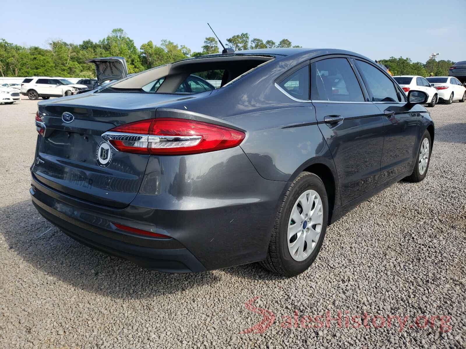 3FA6P0G79KR132823 2019 FORD FUSION