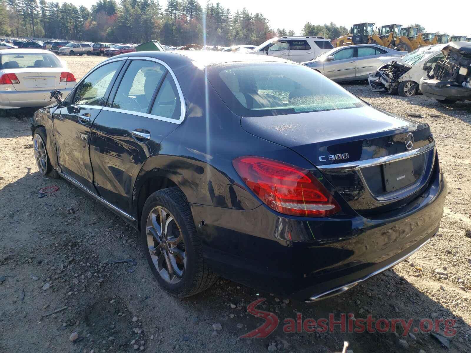 WDDWF4KB6HR254243 2017 MERCEDES-BENZ C CLASS