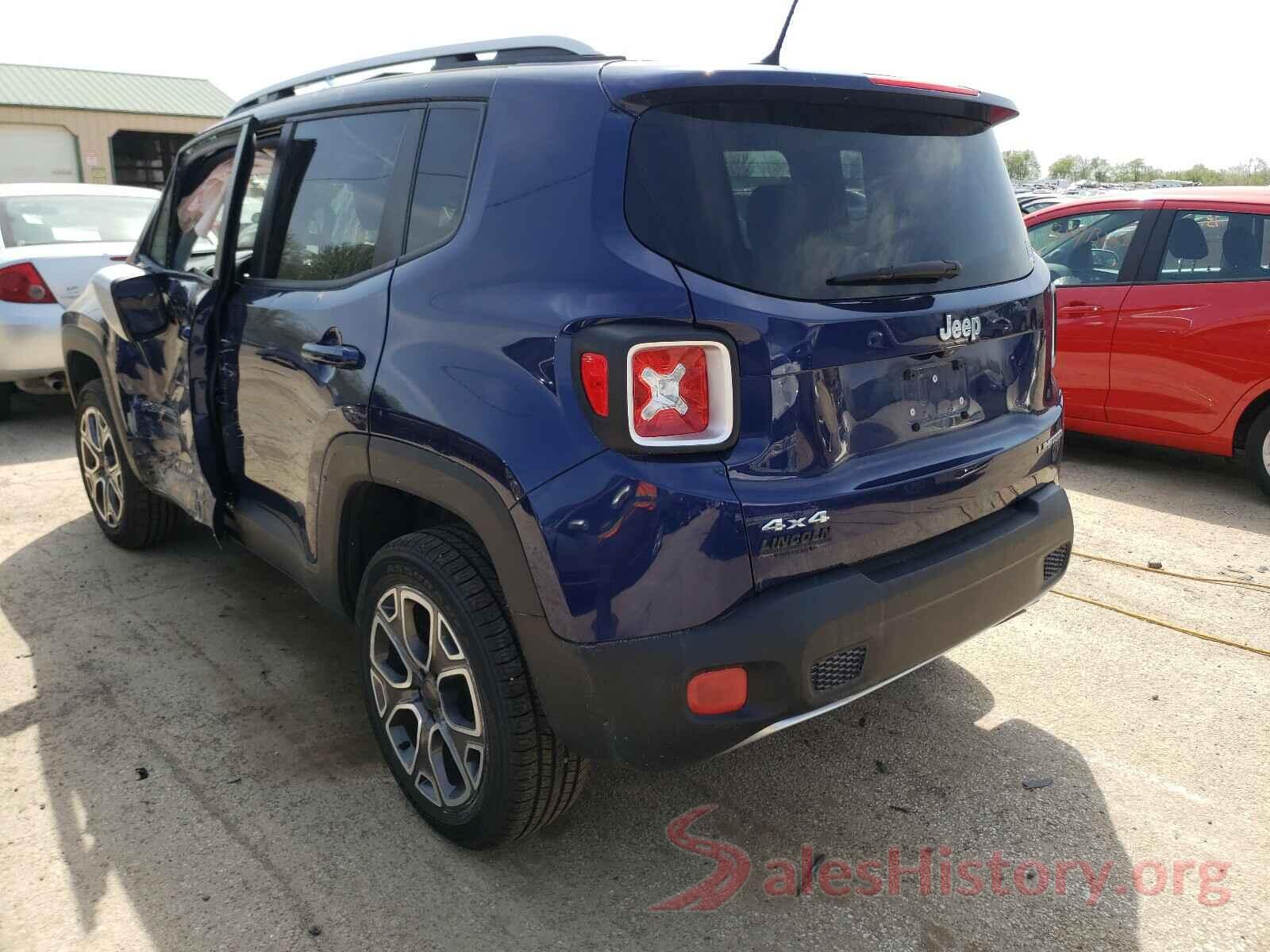 ZACCJBDT1GPD31071 2016 JEEP RENEGADE