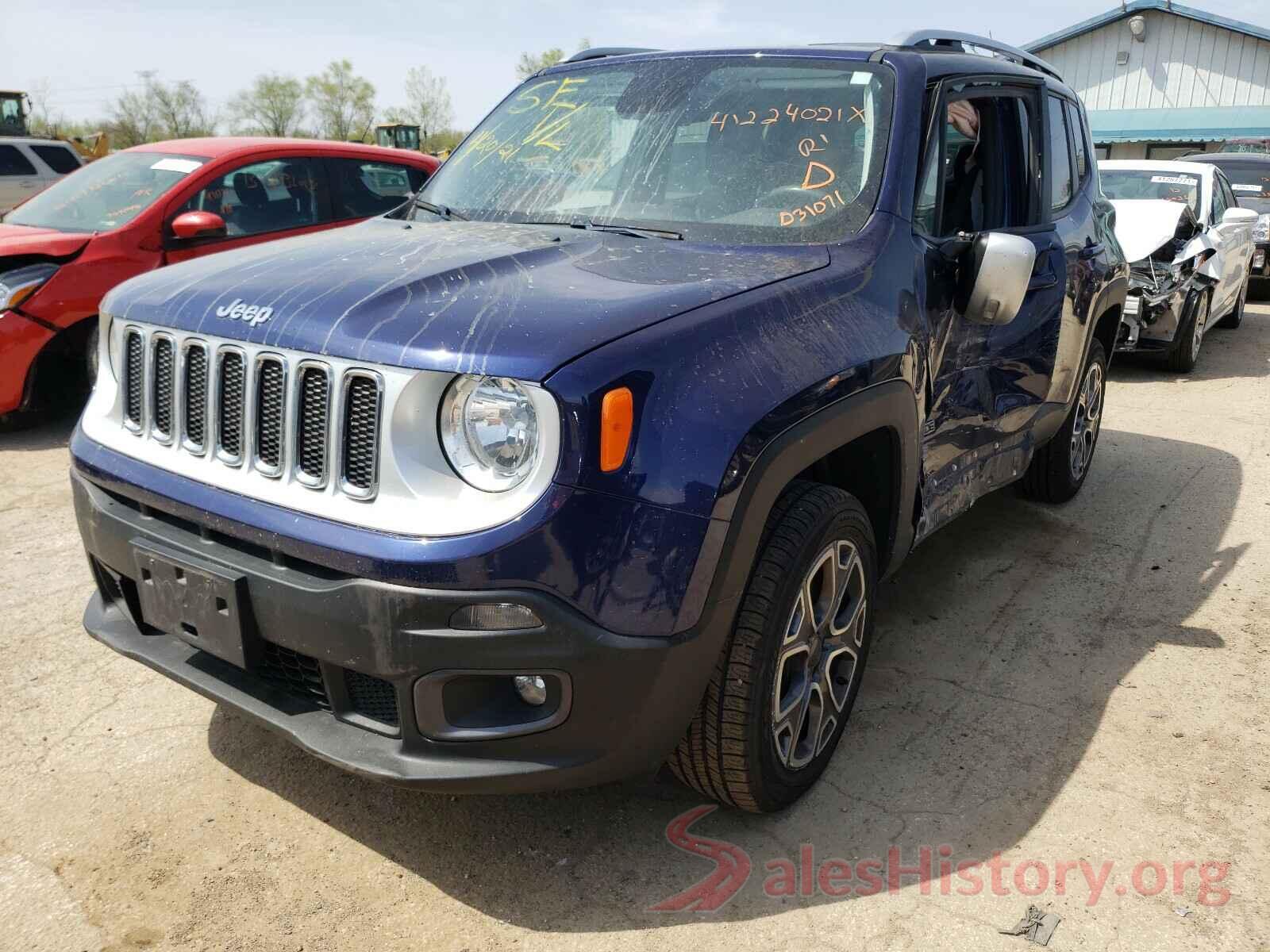 ZACCJBDT1GPD31071 2016 JEEP RENEGADE