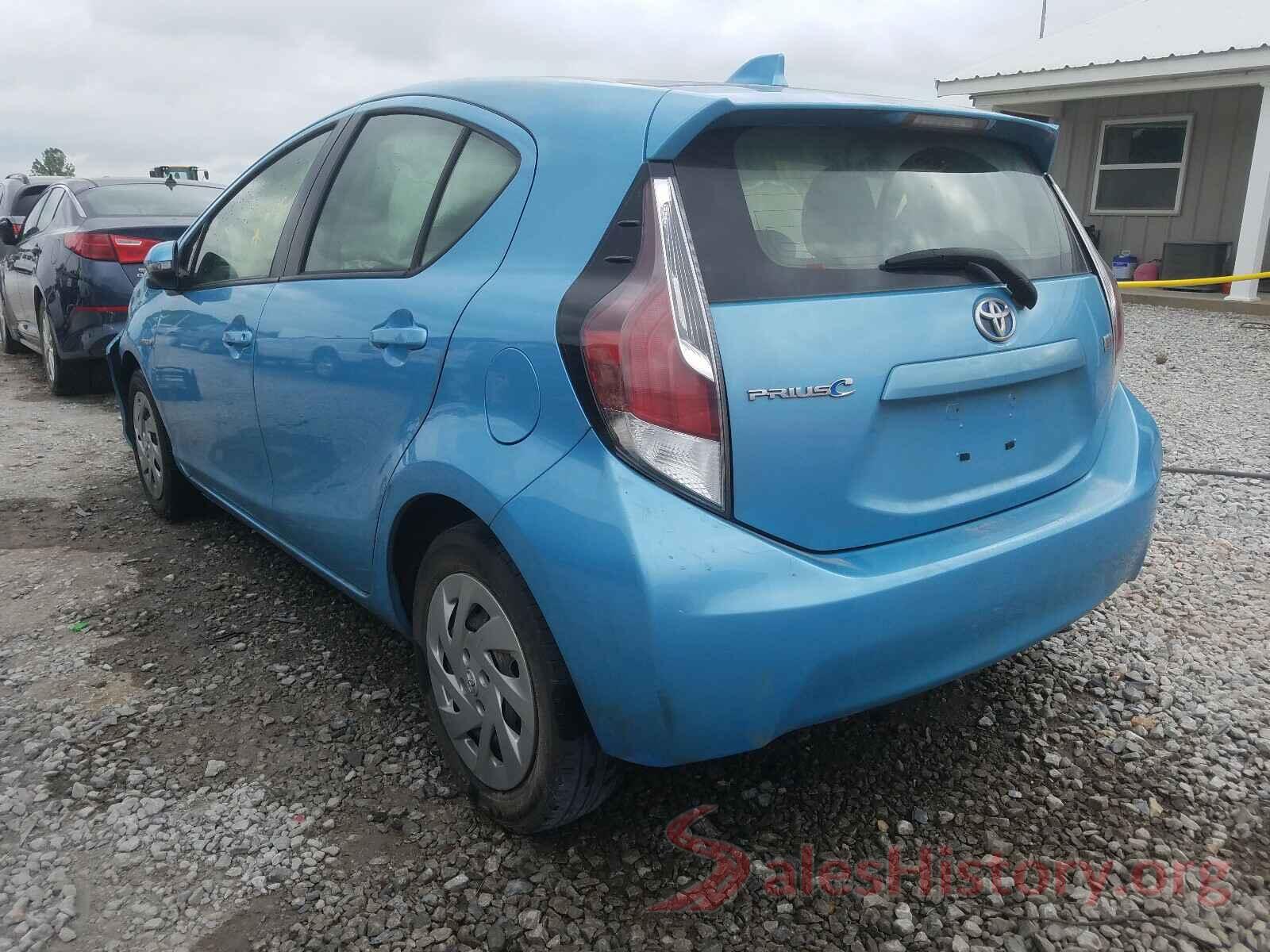 JTDKDTB38G1131817 2016 TOYOTA PRIUS