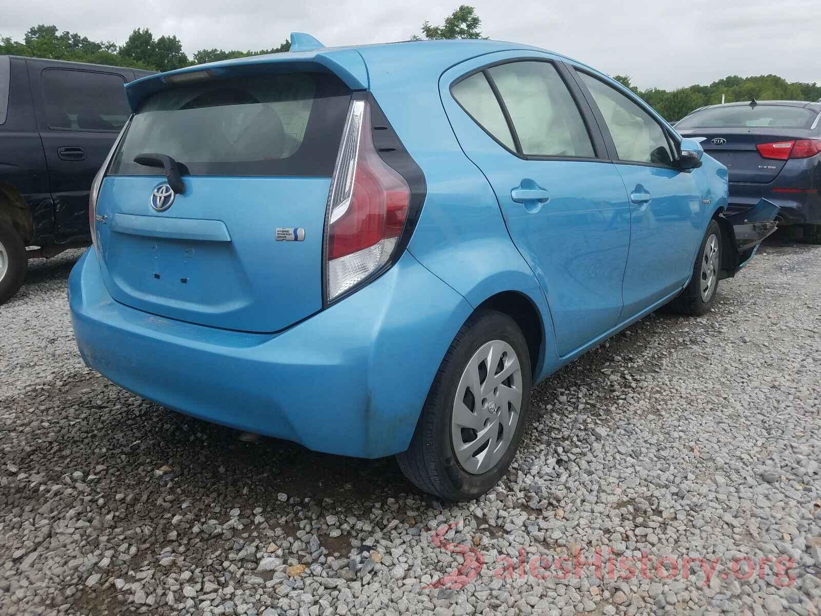 JTDKDTB38G1131817 2016 TOYOTA PRIUS