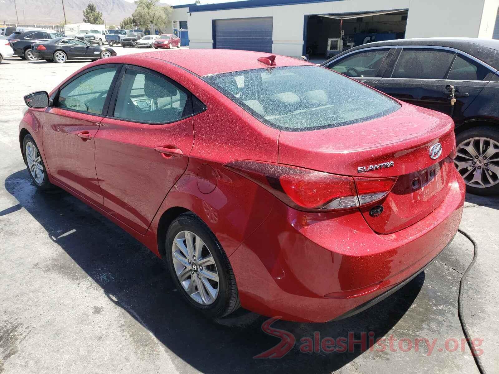 KMHDH4AE8GU543610 2016 HYUNDAI ELANTRA