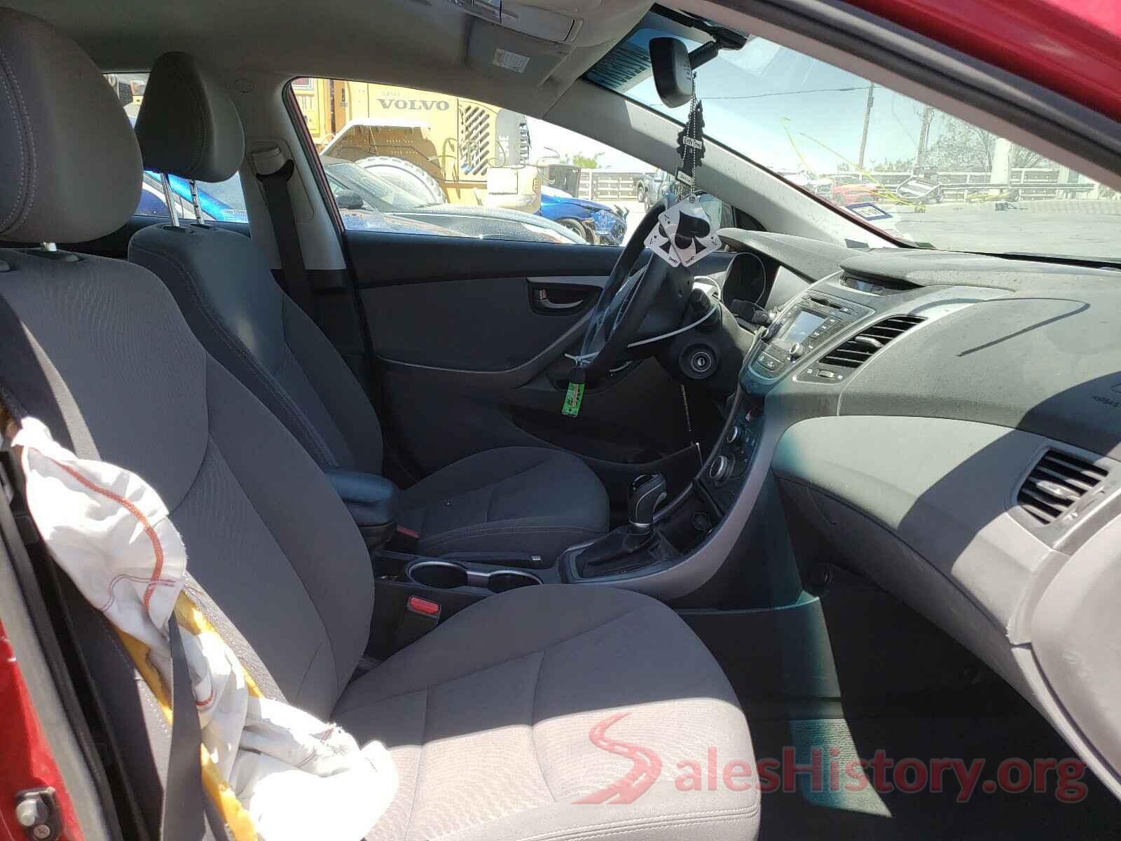 KMHDH4AE8GU543610 2016 HYUNDAI ELANTRA