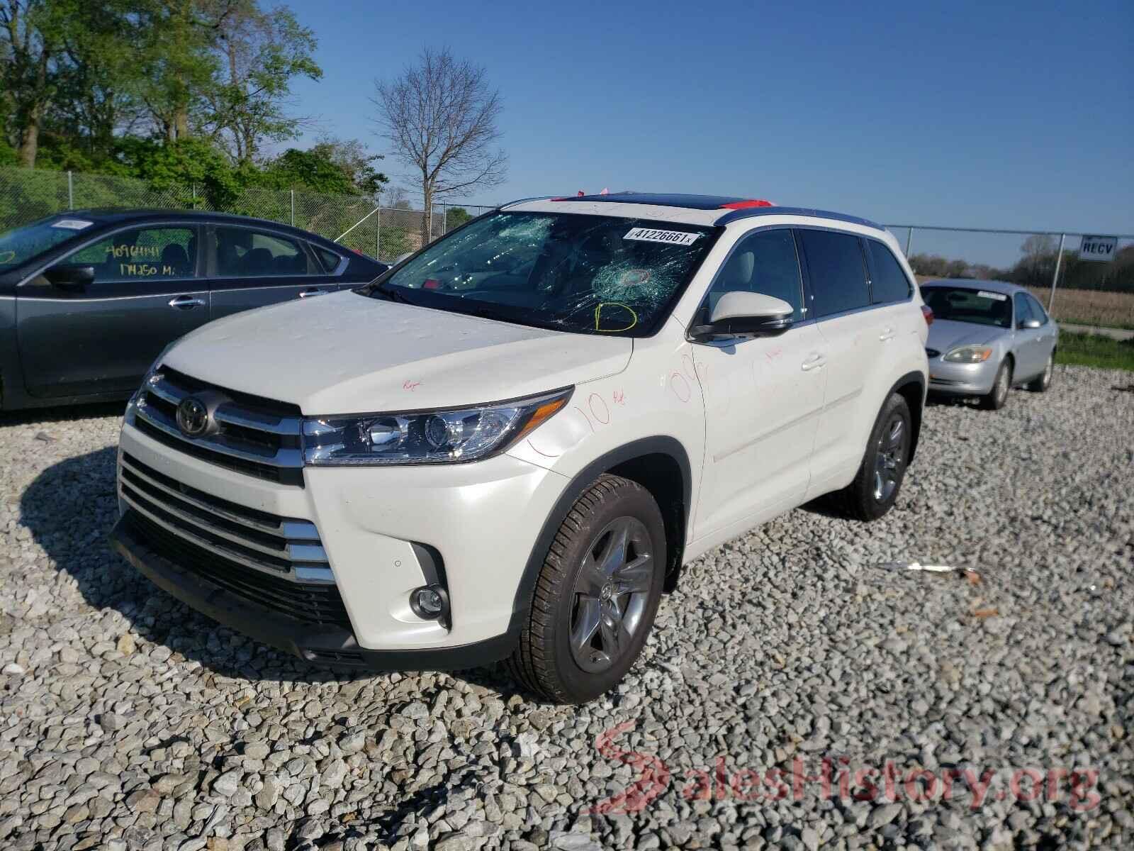 5TDDZRFH1KS972876 2019 TOYOTA HIGHLANDER