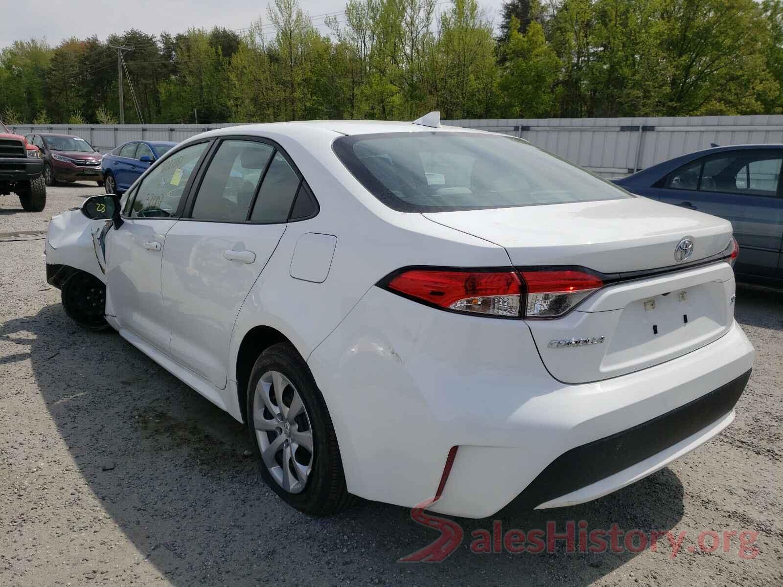 5YFEPRAE8LP077225 2020 TOYOTA COROLLA