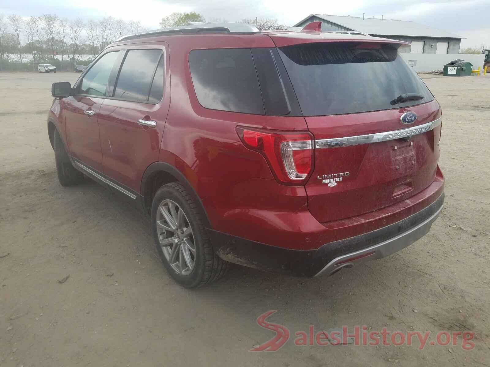 1FM5K8FH8HGD66198 2017 FORD EXPLORER